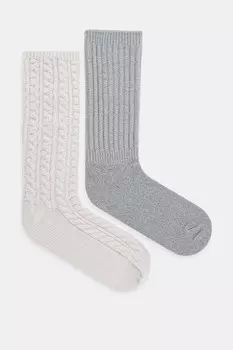 Носки 2 пары Hollister Co., серый