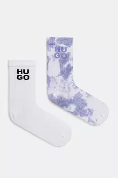 Носки 2 пары Hugo, белый