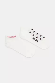 Носки 2 пары Hugo, бежевый