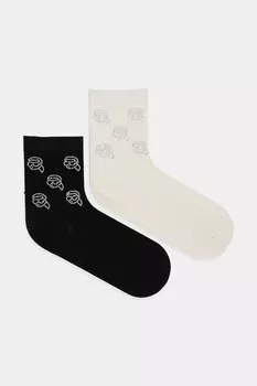 Носки 2 пары Karl Lagerfeld, черный