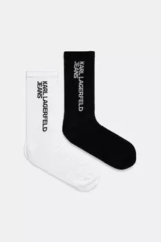 Носки 2 пары Karl Lagerfeld Jeans, белый