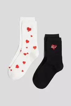 Носки 2 пары Karl Lagerfeld, мультиколор
