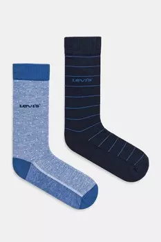 Носки 2 пары Levi'S, фиолетовый