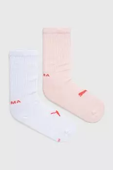 Носки , 2 пары Puma, розовый