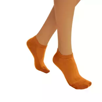 Носки 2 шт Bmymoon Chic no show, оранжевый
