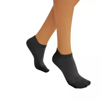 Носки 2 шт Bmymoon Chic no show, черный