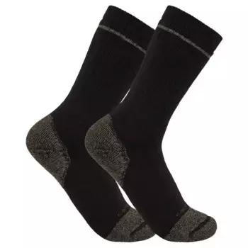 Носки 2 шт Carhartt Cotton Blend Steel long, черный