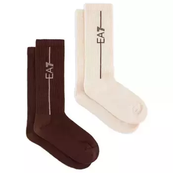 Носки 2 шт EA7 EMPORIO ARMANI 246002_CC999, красный