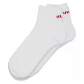 Носки 2 шт HUGO Logo 10260254 01 short, белый
