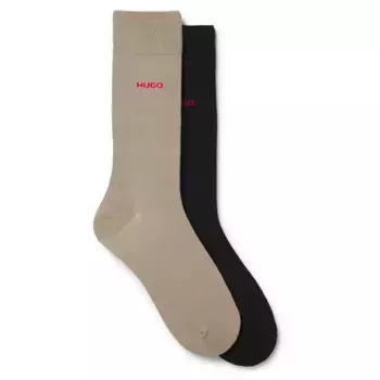 Носки 2 шт HUGO Rs Uni 01, коричневый