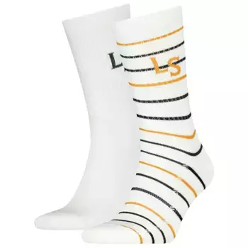 Носки 2 шт Levi's 701235803 crew, белый