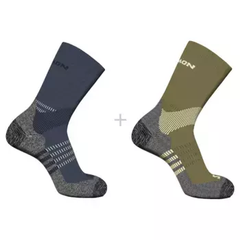 Носки 2 шт Salomon X Ultra Access crew, разноцветный