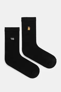 Носки 2 шт. в упаковке Medicine, черный