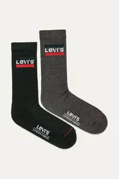 Носки (2 упаковки) Levi's, черный