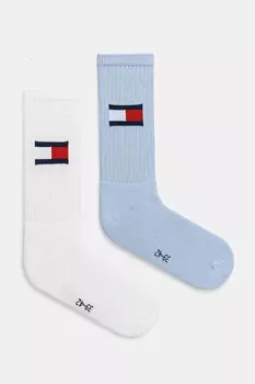 Носки 2 упаковки Tommy Jeans, синий