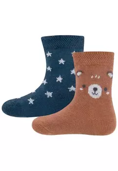 Носки 2ER PACK BR/STERNE Ewers, коричневый