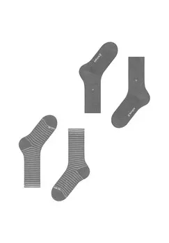Носки 2ER PACK Burlington, серый