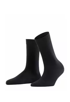Носки 2ER PACK SO EINFARBIG FALKE, черный