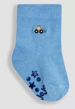 Носки 3-PACK EMBROIDERED JoJo Maman Bb, синий