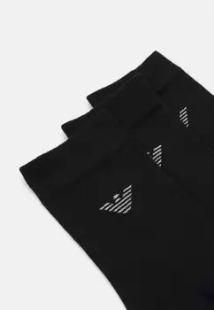 Носки 3 PACK Emporio Armani, черный