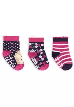 Носки 3-Pack Hedgehog JoJo Maman Bb, цвет navy