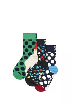 Носки 3 PACK HOLIDAY FUN Happy Socks, мультиколор