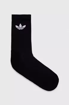 Носки 3 пары Adicolor Adidas Originals, черный