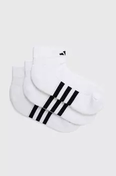 Носки , 3 пары adidas, белый