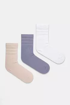 Носки 3 пары Adidas Originals, белый