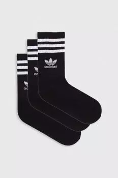 Носки , 3 пары adidas Originals, черный