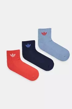 Носки 3 пары Adidas Originals, синий