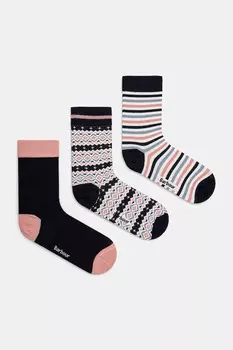 Носки 3 пары Barbour, темно-синий