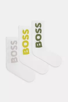 Носки 3 пары Boss, белый