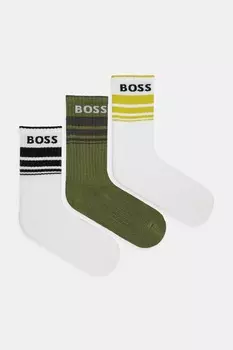Носки 3 пары Boss, белый