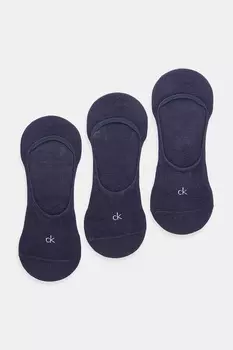 Носки 3 пары Calvin Klein, темно-синий