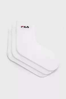Носки 3 пары Fila, белый