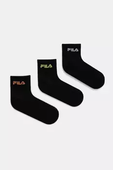 Носки 3 пары Fila, черный
