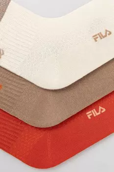 Носки 3 пары Fila, оранжевый