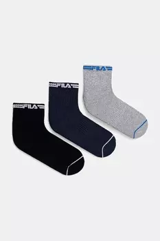 Носки 3 пары Fila, темно-синий