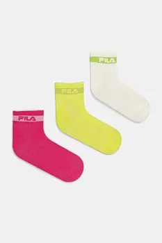 Носки 3 пары Fila, зеленый