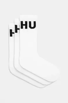 Носки 3 пары Hugo, белый