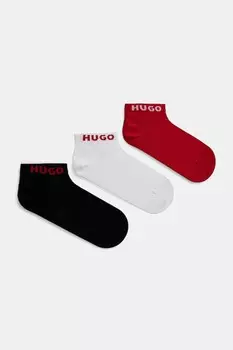 Носки 3 пары Hugo, белый