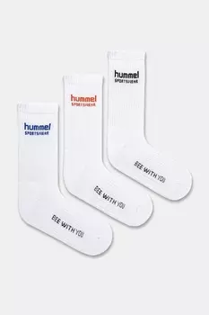 Носки 3 пары Hummel, белый