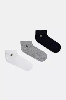 Носки 3 пары Lacoste, серый
