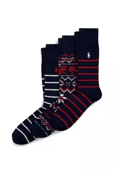 Носки 3 пары Polo Ralph Lauren, серый