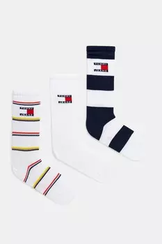 Носки 3 пары Tommy Jeans, белый
