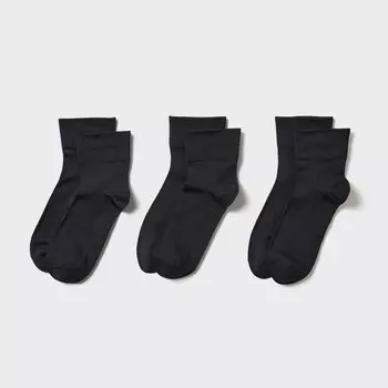 Носки (3 пары) UNIQLO, черный
