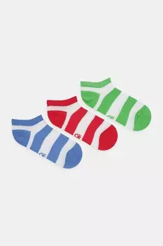 Носки, 3 пары United Colors Of Benetton, зеленый