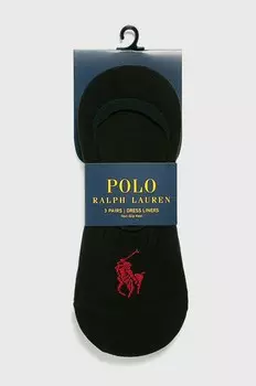 Носки (3 шт.) 449655267002 Polo Ralph Lauren, черный