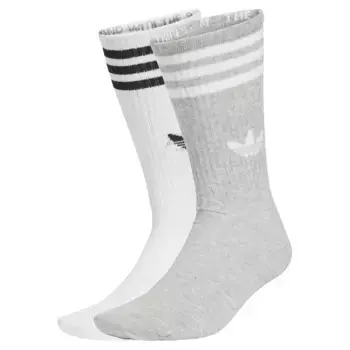 Носки 3 шт adidas Originals 3 Stripes High crew, белый